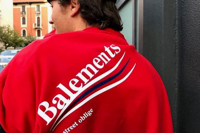 Balenciaga と Vetements を融合させた新たなパロディレーベル Balements が登場