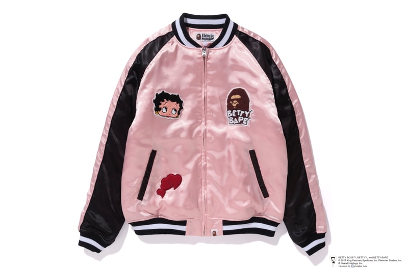 A BATHING APE® がアメリカのセクシーアニメキャラクター BETTY BOOP™ とコラボレーション