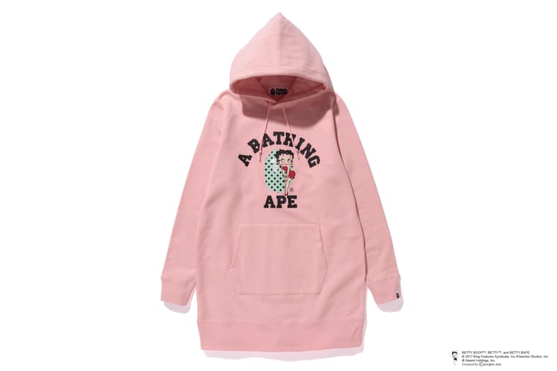 A BATHING APE® がアメリカのセクシーアニメキャラクター BETTY BOOP™ とコラボレーション