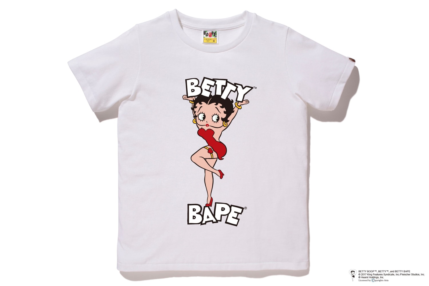 A BATHING APE® がアメリカのセクシーアニメキャラクター BETTY BOOP™ とコラボレーション