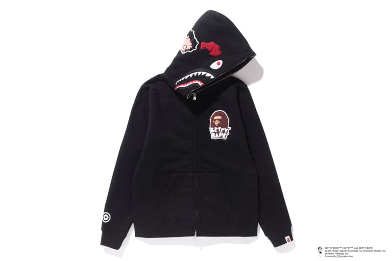 A BATHING APE® がアメリカのセクシーアニメキャラクター BETTY BOOP™ とコラボレーション