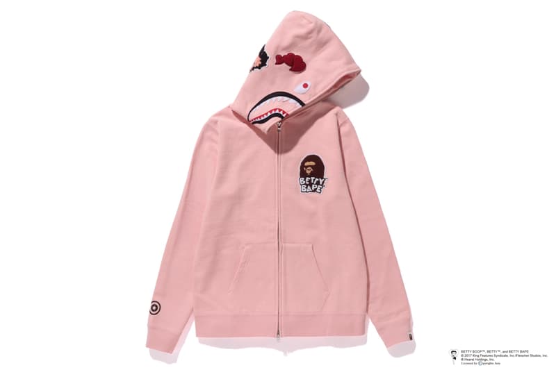 A BATHING APE® がアメリカのセクシーアニメキャラクター BETTY BOOP™ とコラボレーション