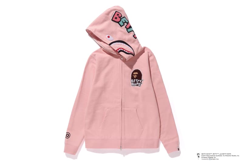 A BATHING APE® がアメリカのセクシーアニメキャラクター BETTY BOOP™ とコラボレーション