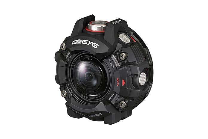 G-SHOCK にヒントを得てタフさを徹底追求したアクションカメラ G’z EYE