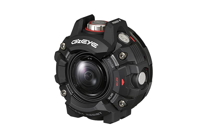 G-SHOCK にヒントを得てタフさを徹底追求したアクションカメラ G’z EYE 耐衝撃 落下4m、防水 水深50m、防塵 IP6X、耐低温 -10℃