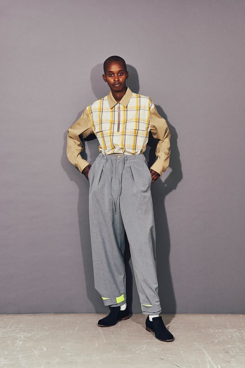 色彩豊かなウェアに身を包んだ DIGAWEL 2018年春夏コレクションのルックブックが到着 パイピングやメッセージプリントなど、ポップなディテールがクセになる最新コレクション デニム ナイロン リフレクター ジャージー ウール