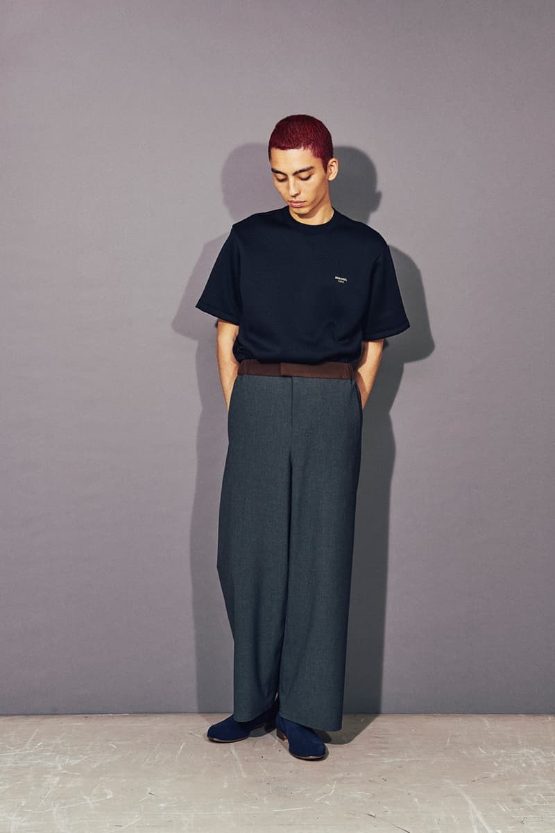 色彩豊かなウェアに身を包んだ DIGAWEL 2018年春夏コレクションのルックブックが到着 パイピングやメッセージプリントなど、ポップなディテールがクセになる最新コレクション デニム ナイロン リフレクター ジャージー ウール