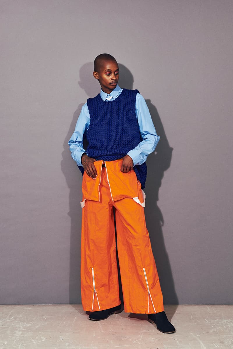 色彩豊かなウェアに身を包んだ DIGAWEL 2018年春夏コレクションのルックブックが到着 パイピングやメッセージプリントなど、ポップなディテールがクセになる最新コレクション デニム ナイロン リフレクター ジャージー ウール