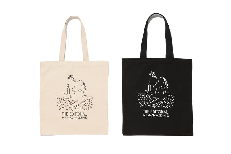 EDITORIAL MAGAZINE x bonjour records によるコラボコレクションが発売中 Clay Hickson によるマガジンロゴを配したフーディからトートバッグまで全8型が登場 Tシャツ フーディ トートバッグ