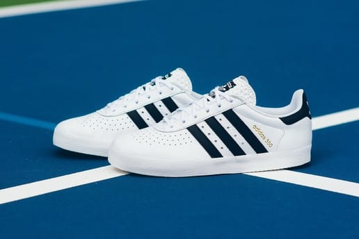 ホワイト/ブラック/ゴールドカラーの adidas 350 新作モデルが登場