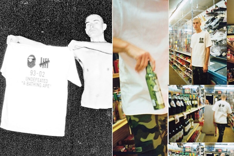 UNDEFEATED x A BATHING APE® 手がけるコラボカプセルコレクションのルックブックが公開 アンディフィーテッド ア ベイシング エイプ ベイプ  BAPE®