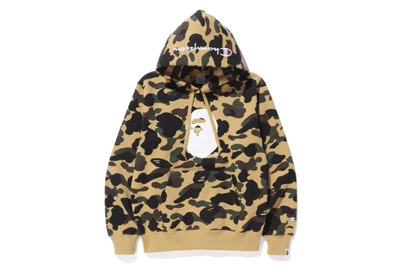 A BATHING APE® x Champion による最新コラボカプセルコレクションが登場 エイプ ベイシング