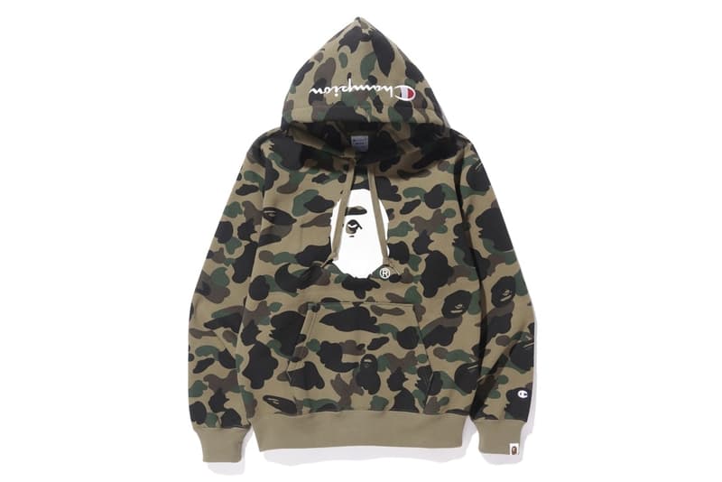 A BATHING APE® x Champion による最新コラボカプセルコレクションが登場 エイプ ベイシング