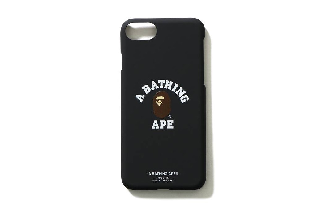 BAPE® が人気のシャークフーディやエイプヘッドなどをフィーチャーした iPhone 8 ケースを発売 エイプ ア ベイシング エイプ A BATHING APE® iphone ケース アイフォーン iphone8 iphone 8 plus エイト
