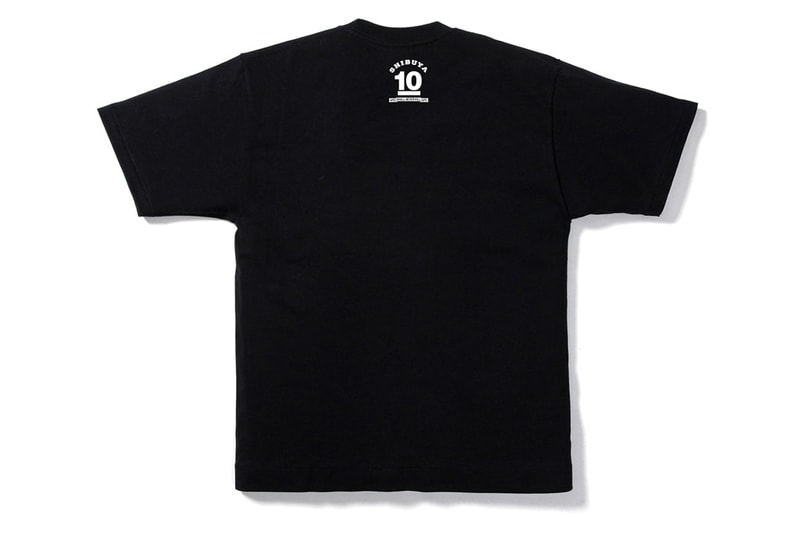 A BATHING APE®より「BAPE STORE® 渋谷」オープン10周年記念アイテムが登場