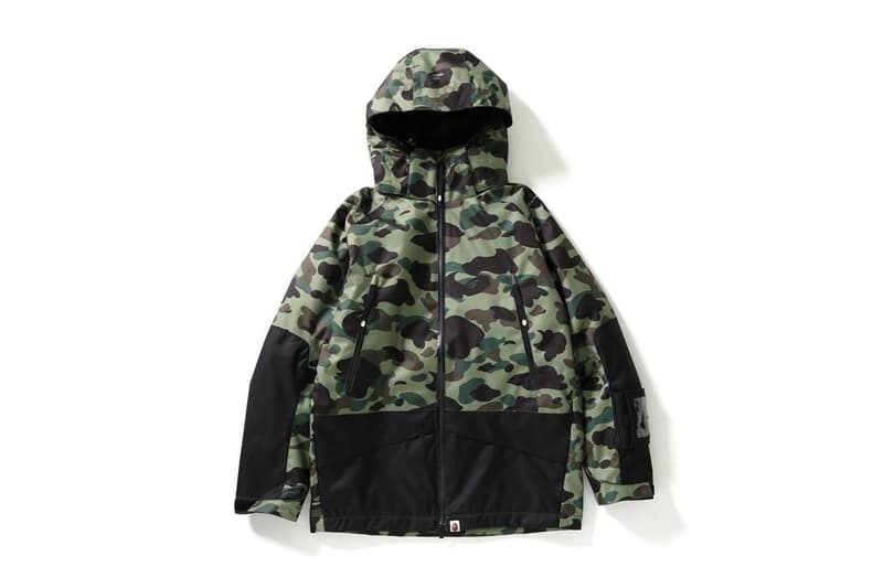 BAPE® 定番人気シリーズ“1ST CAMO”より秋冬仕様の最新コレクションが登場 アウターだけでなくエイプフェイスを配したトラックパンツも新たなに仲間入り
