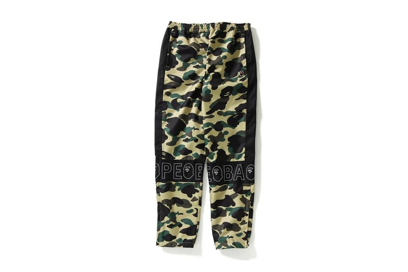 BAPE® 定番人気シリーズ“1ST CAMO”より秋冬仕様の最新コレクションが登場 アウターだけでなくエイプフェイスを配したトラックパンツも新たなに仲間入り