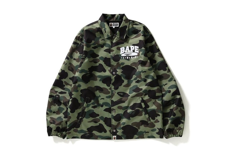 BAPE® 定番人気シリーズ“1ST CAMO”より秋冬仕様の最新コレクションが登場 アウターだけでなくエイプフェイスを配したトラックパンツも新たなに仲間入り