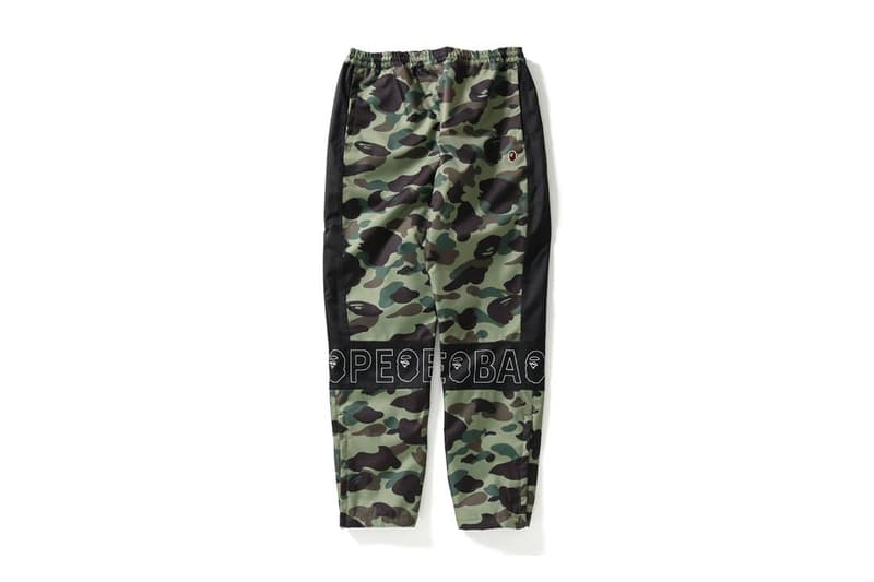 BAPE® 定番人気シリーズ“1ST CAMO”より秋冬仕様の最新コレクションが登場 アウターだけでなくエイプフェイスを配したトラックパンツも新たなに仲間入り