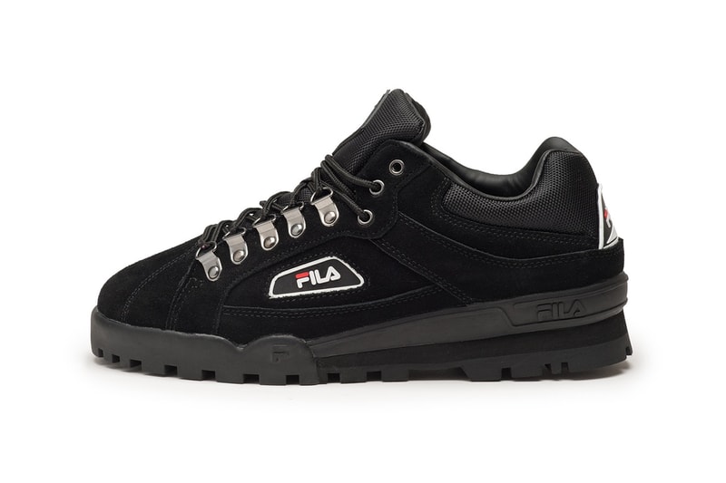 FILA が伝統のトレッキングモデル Trailblazer からスエード仕様の新作をドロップ 90年代のUKレイブシーンで絶大な人気を誇るなど、コアなヘッズの購買意欲を駆り立てる一足