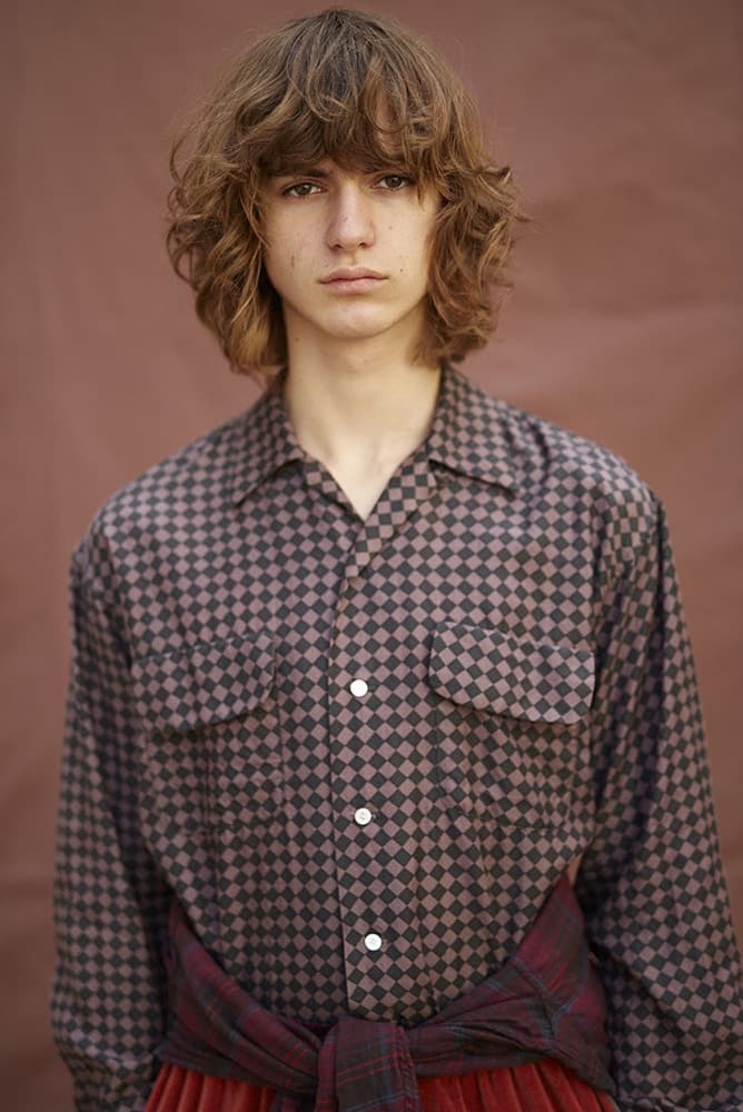 レイヤリングを魅せる FILL THE BILL 2017年秋服ルックブック　2017aw autumn winter 2017 フィル ザ ビル