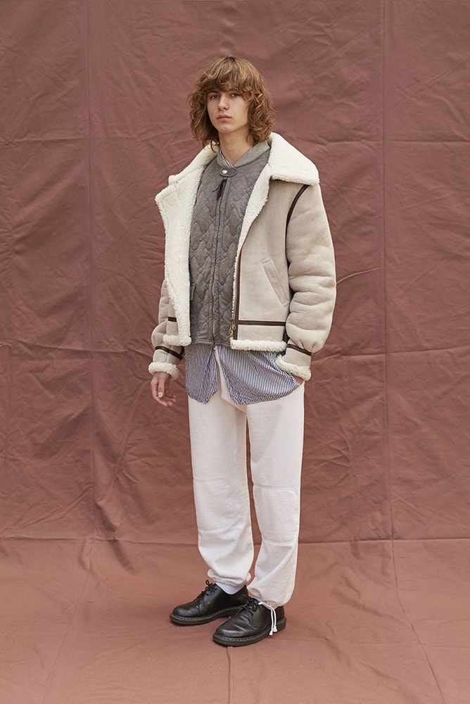 レイヤリングを魅せる FILL THE BILL 2017年秋服ルックブック 2017aw autumn winter 2017 フィル ザ ビル