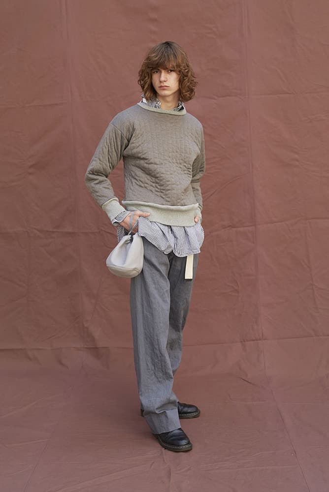 レイヤリングを魅せる FILL THE BILL 2017年秋服ルックブック　2017aw autumn winter 2017 フィル ザ ビル