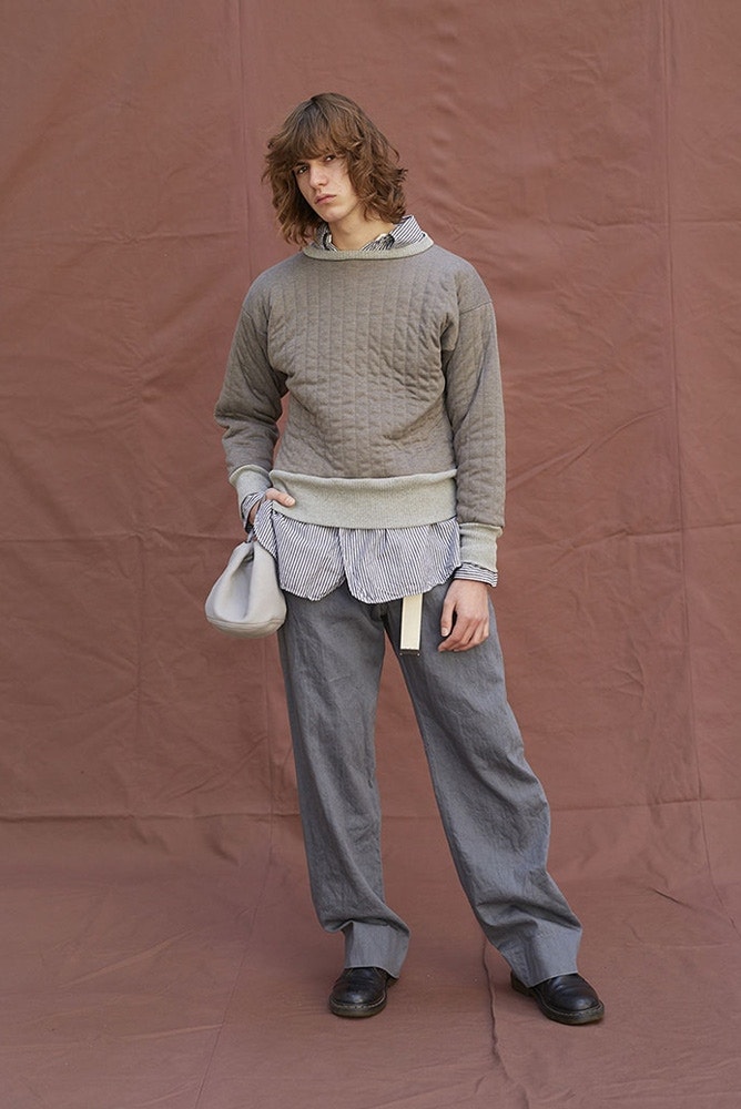 レイヤリングを魅せる FILL THE BILL 2017年秋服ルックブック 2017aw autumn winter 2017 フィル ザ ビル