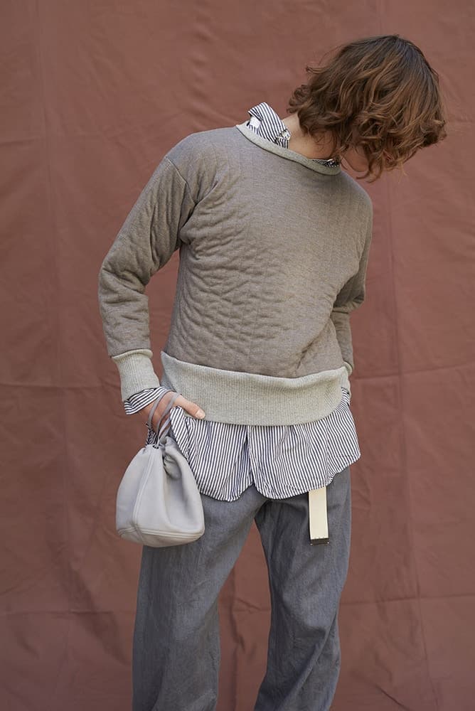 レイヤリングを魅せる FILL THE BILL 2017年秋服ルックブック　2017aw autumn winter 2017 フィル ザ ビル