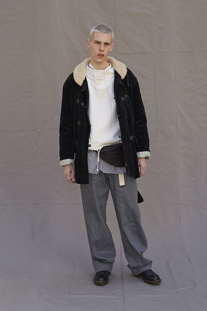レイヤリングを魅せる FILL THE BILL 2017年秋服ルックブック 2017aw autumn winter 2017 フィル ザ ビル
