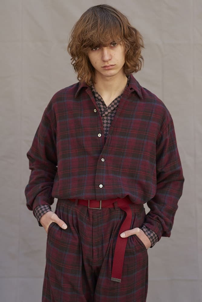 レイヤリングを魅せる FILL THE BILL 2017年秋服ルックブック　2017aw autumn winter 2017 フィル ザ ビル