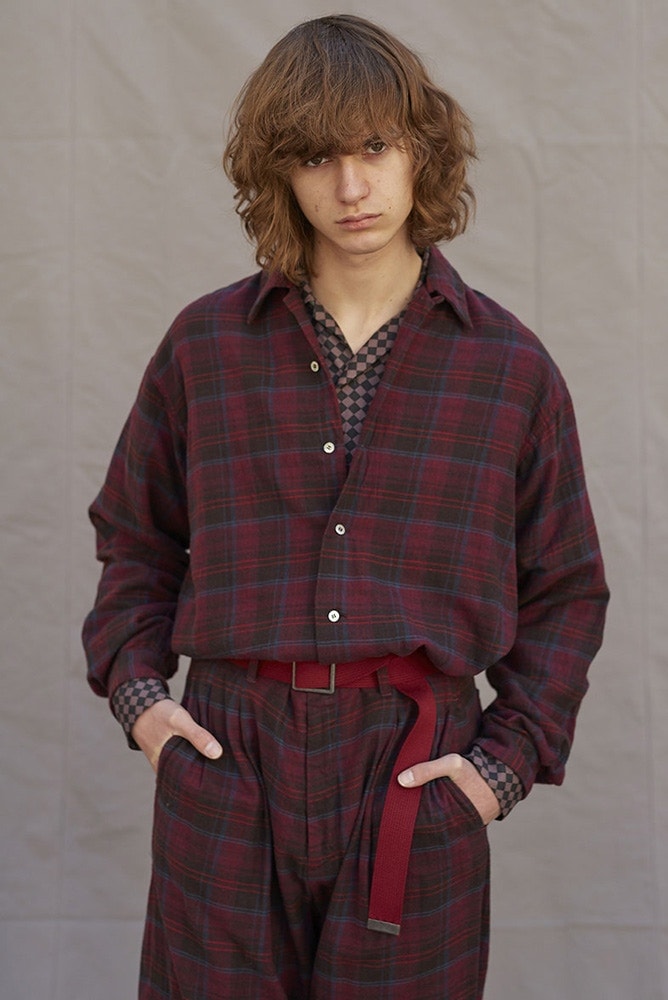 レイヤリングを魅せる FILL THE BILL 2017年秋服ルックブック　2017aw autumn winter 2017 フィル ザ ビル