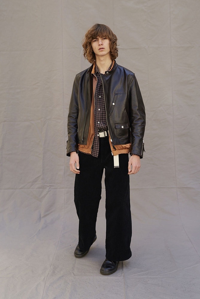 レイヤリングを魅せる FILL THE BILL 2017年秋服ルックブック　2017aw autumn winter 2017 フィル ザ ビル