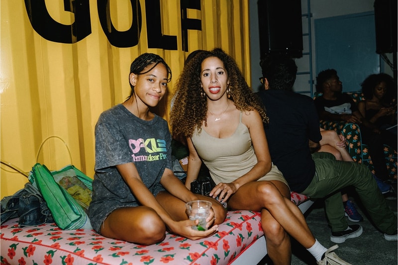 豪華なセレブゲストたち　訪れた Tyler, The Creator が手掛ける Golf Wang のフラッグシップストア ローンチ 様子 お届け