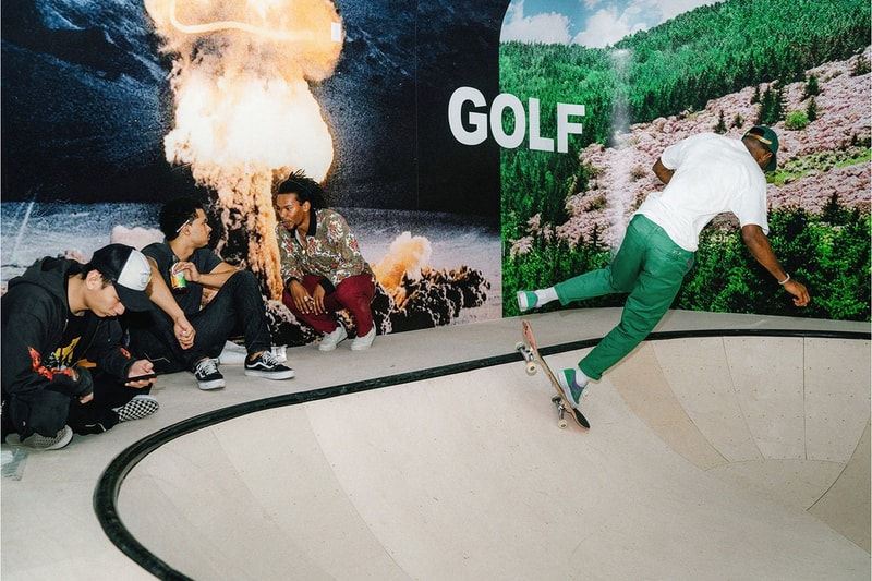 豪華なセレブゲストたち　訪れた Tyler, The Creator が手掛ける Golf Wang のフラッグシップストア ローンチ 様子 お届け