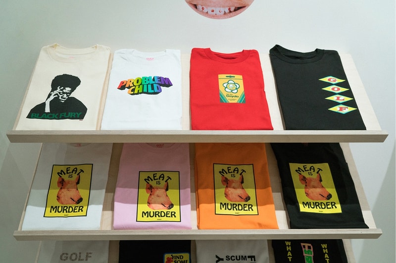 豪華なセレブゲストたち　訪れた Tyler, The Creator が手掛ける Golf Wang のフラッグシップストア ローンチ 様子 お届け