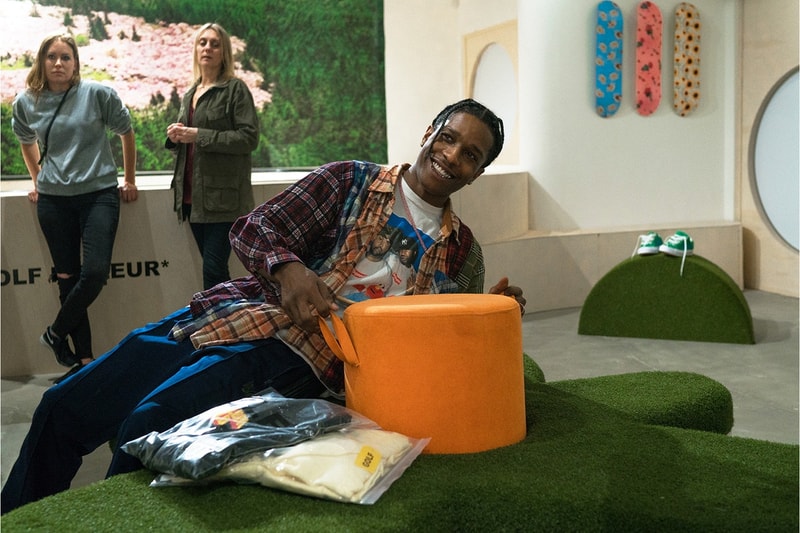 豪華なセレブゲストたち　訪れた Tyler, The Creator が手掛ける Golf Wang のフラッグシップストア ローンチ 様子 お届け