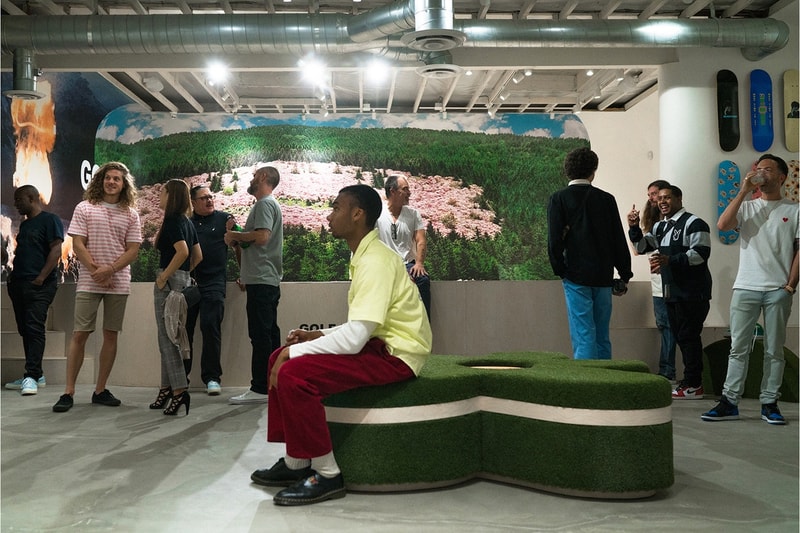 豪華なセレブゲストたち　訪れた Tyler, The Creator が手掛ける Golf Wang のフラッグシップストア ローンチ 様子 お届け