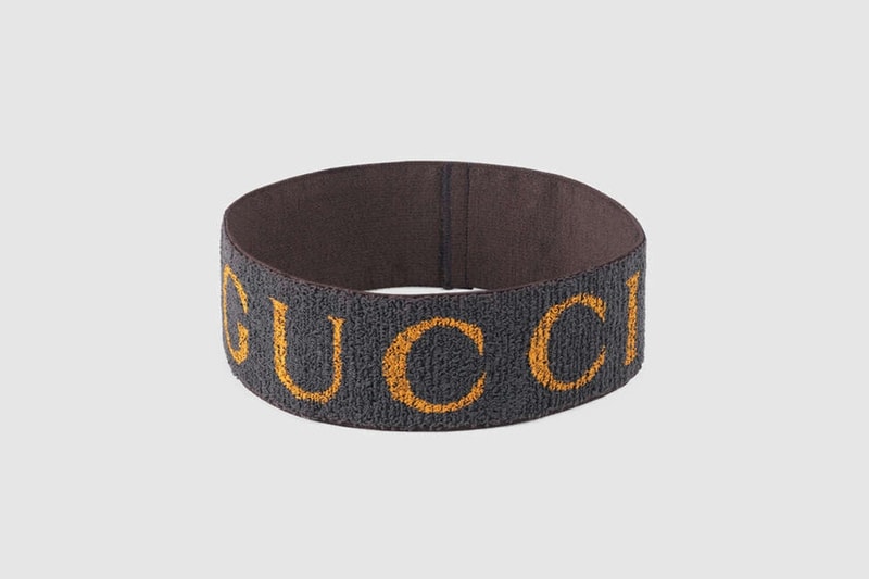 Gucci から約3万円のロゴ入りヘッドバンドが発売 グッチ ヘッドバンド ヘアバンド スウェットバンド ロゴ ヴィンテージ レトロ 2017aw 2017/2018aw autumn winter