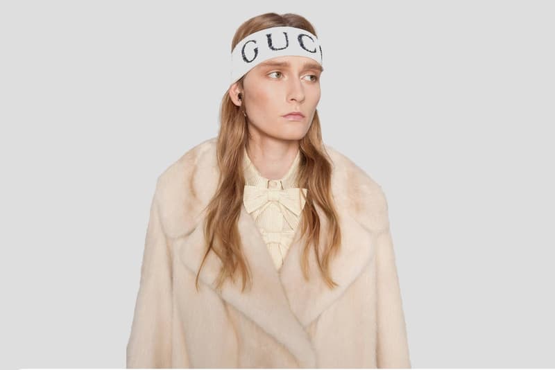 Gucci から約3万円のロゴ入りヘッドバンドが発売 グッチ ヘッドバンド ヘアバンド スウェットバンド ロゴ ヴィンテージ レトロ 2017aw 2017/2018aw autumn winter