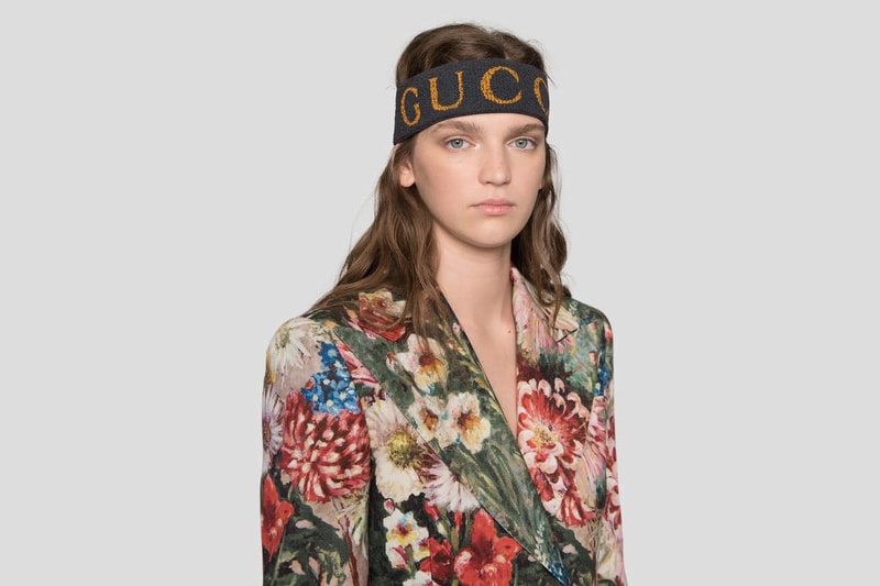 Gucci から約3万円のロゴ入りヘッドバンドが発売 グッチ ヘッドバンド ヘアバンド スウェットバンド ロゴ ヴィンテージ レトロ 2017aw 2017/2018aw autumn winter