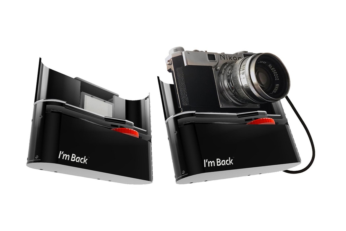 取り付けるだけで35mmフィルムカメラをデジカメ化するモジュール “I’m Back”