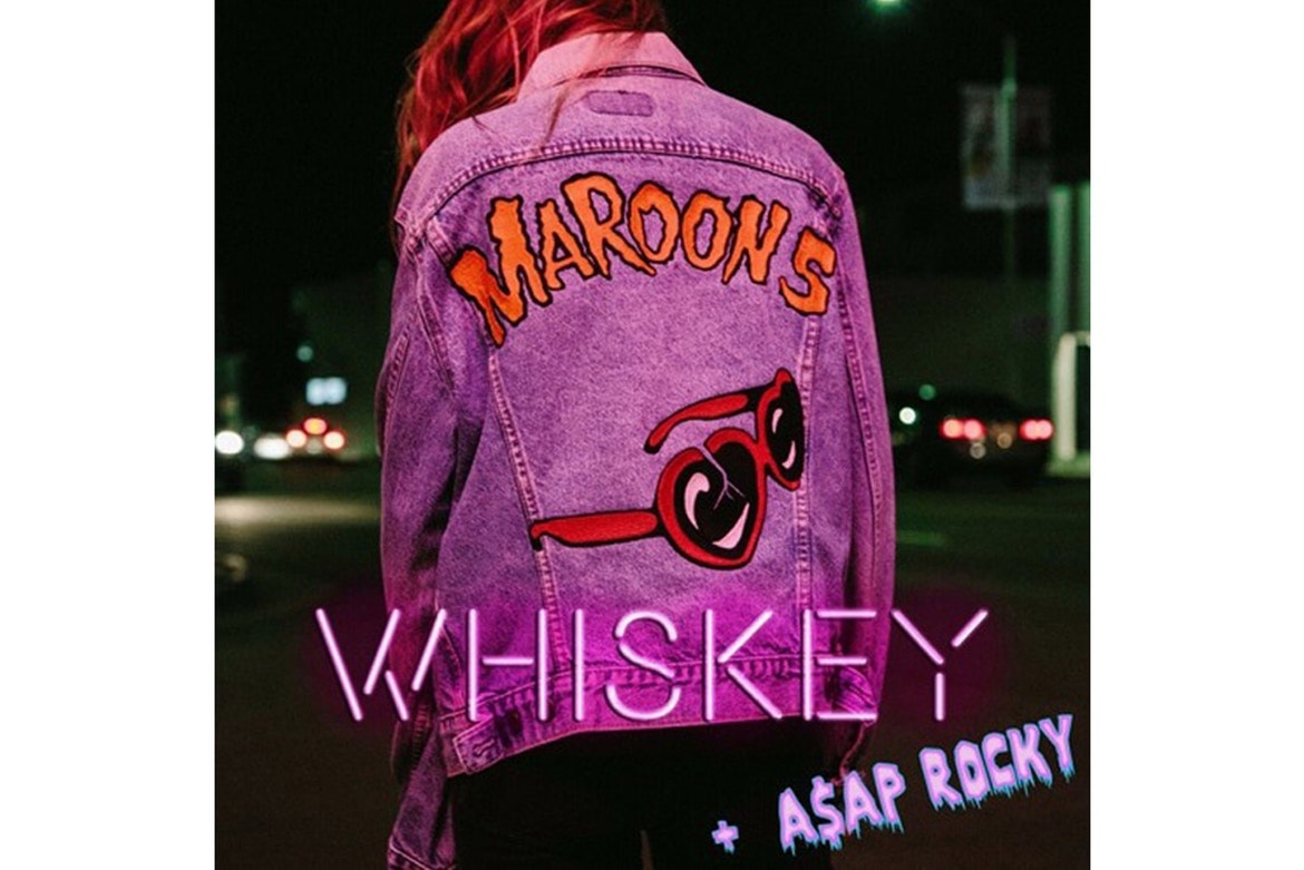 Maroon 5 と A$AP Rockey による新曲“Whisky”が視聴開始