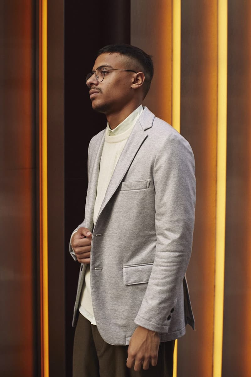 UK＆USのクラシックスタイルを現代的に提案する NIGOLD® by UNITED ARROWS の2017年秋冬コレクション テーラード ジャケット ブレザー ルック ネクタイ