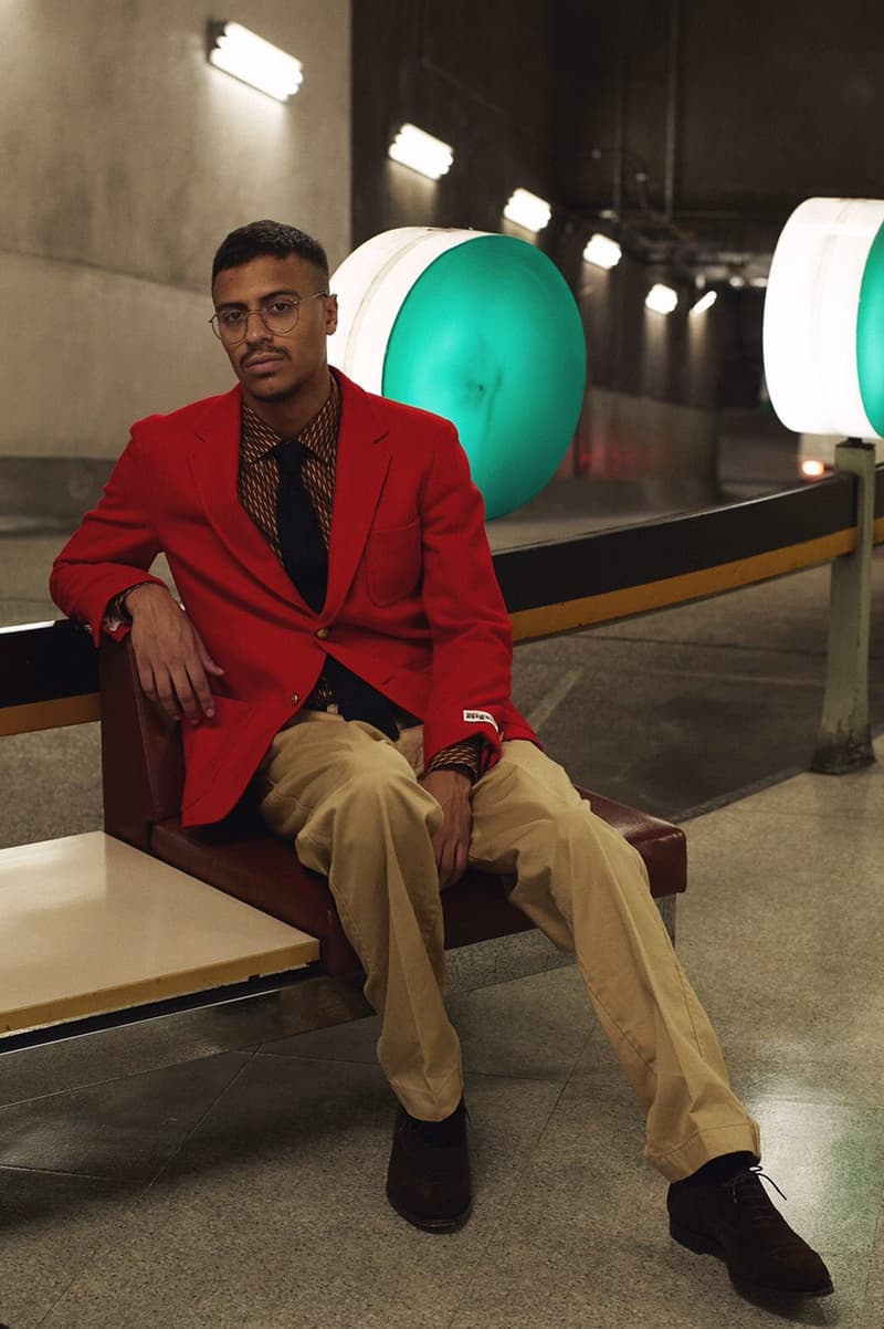 UK＆USのクラシックスタイルを現代的に提案する NIGOLD® by UNITED ARROWS の2017年秋冬コレクション テーラード ジャケット ブレザー ルック ネクタイ