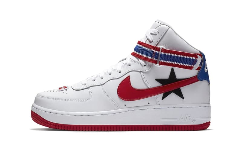 リカルド・ティッシ Nike Air Force 1 High クローズアップ スニーカー