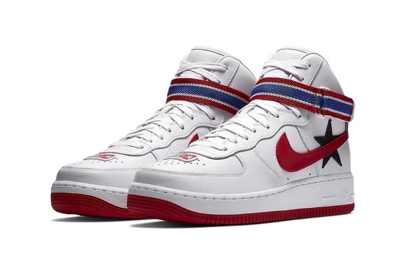リカルド・ティッシ Nike Air Force 1 High クローズアップ スニーカー