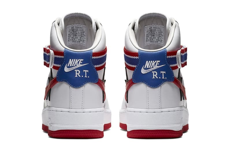 リカルド・ティッシ Nike Air Force 1 High クローズアップ スニーカー
