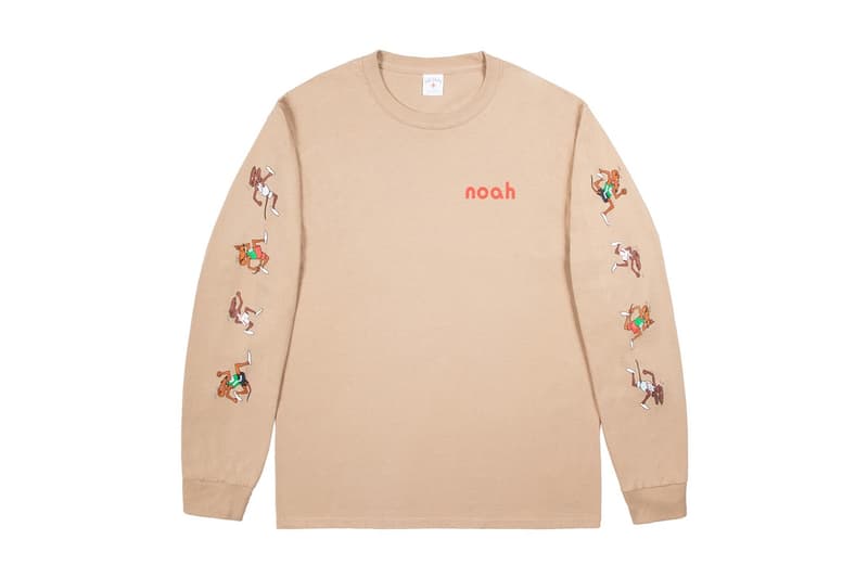 Noah 2017年秋冬コレクションより “Rat Race” 長袖Tシャツが登場