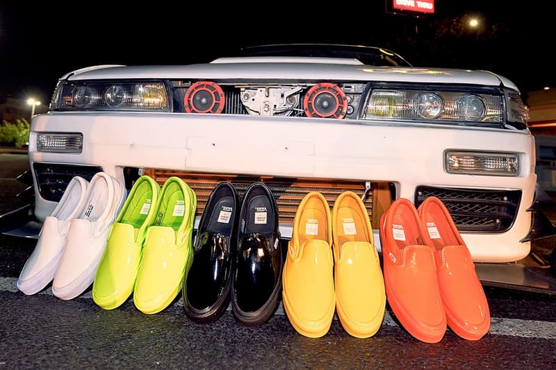 Opening Ceremony x Vans のタッグよりパテントレザーを用いたコラボ Slip-On が登場 ヴァンズ スリッポン オープニングセレモニー